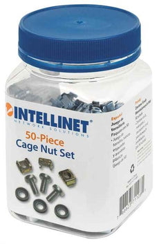 INTELLINET Cage Nut Set 50 pieces, Part# 711081