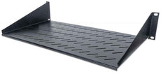 Intellinet 19 inches 2U Cantilever Shelf, 2-Point Front Mount, 250 mm Depth, Black, Part# 712507