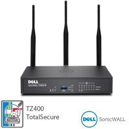 DELL SONICWALL TZ400 WIRELESS-AC TOTALSECURE 1YR, Stock# 01-SSC-0516