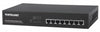 INTELLINET 560856 8-Port PoE+ Desktop Gigabit Switch (4X PoE ports / 4X RJ45 ports) - 63 watts PoE Budget, Stock# 560856