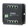 Planet Industrial 8-Port 10/100/1000T Wall-mount Switch (-10~60 degrees C), Stock# PN-WGS-803