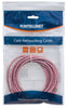 Intellinet IEC-C6-PNK-2, Network Cable, Cat6, UTP, RJ45 Male / RJ45 Male, 0.6 m (2 ft.), Pink, Part# 737005