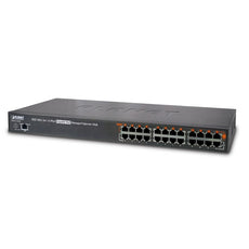 PLANET HPOE-1200G 12-Port 802.3at 30w Gigabit High Power over Ethernet Injector Hub (full power - 350W), Stock# HPOE-1200G
