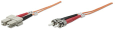 INTELLINET Fiber Optic Patch Cable, Duplex, Multimode, Part# 751230