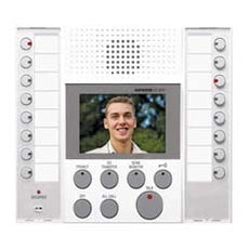 AiPhone AX-8MV-W AUDIO/VIDEO MASTER STATION, WHITE, Stock# AX-8MV-W