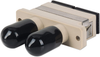 Intellinet Hybrid SC-ST Multimode Duplex Adapter, Part# 760720