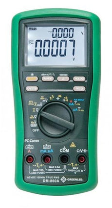 GREENLEE Industrial 500,000-Count Digital Multimeter ~ Stock# DM-860A ~ NEW