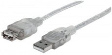 Manhattan 340496 Hi-Speed USB Extension Cable 3 m (10 ft.), Stock# 340496