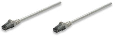 INTELLINET/Manhattan 336758 Network Cable, Cat6,  UTP  25 ft. (7.5 m), Grey (30 Packs), Stock# 336758