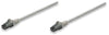 INTELLINET/Manhattan 336758 Network Cable, Cat6,  UTP  25 ft. (7.5 m), Grey (30 Packs), Stock# 336758