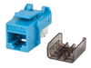Intellinet BLUE FastPunch Cat5e Keystone Jack IKJ-C5E-BLEZ, Part# 772259