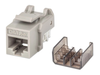 Intellinet GRAY FastPunch Cat5e Keystone Jack IKJ-C5E-GYEZ, Part# 772266