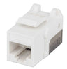 INTELLINET IKJ-C6-WEZ FastPunch Cat6 Keystone Jack UTP, White, Part# 772310