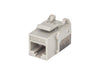 Intellinet FastPunch Cat6a Keystone Jack UTP, Gray, IKJ-C6A-GYEZ, Part# 772341