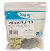 ICC MODULE, VOICE, RJ-11, EZ, 25 PK, IVORY Stock# IC1076VCIV