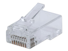 INTELLINET IMP-C6-FT100 100-Pack FastCrimp Cat6 RJ45 Modular Plugs, Part# 791090