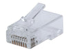 Intellinet IMP-C6-FT100 100-Pack FastCrimp Cat6 RJ45 Modular Plugs, Part# 791090