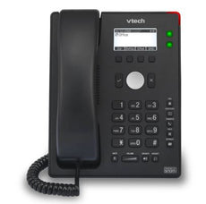 VTech ErisTerminal ET605 2-Line SIP Deskset Black, Part# 80-1536-00