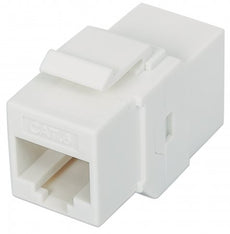 INTELLINET IKJ-C6U-CP-WH, Cat6 Inline Coupler, Keystone Type, Stock# 505147