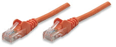 INTELLINET/Manhattan 338288 Network Cable, Cat5e, UTP Orange (10 Packs), Stock# 338288