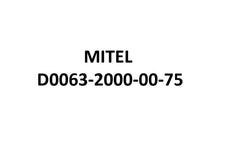 Mitel D0063-2000-00-75 HD Handset, Stock# D0063-2000-00-75
