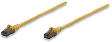 INTELLINET 344920 Network Cable, Cat6, UTP (0.3 m), Yellow (10 Packs), Stock# 344920