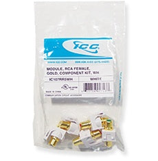 ICC MODULE, RCA FEMALE,GOLD,COMPONENT KIT,WH Stock# IC107RR5WH