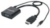 Manhattan 151450 HDMI to VGA Converter with audio (Retail blister), Stock# 151450