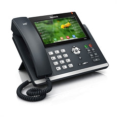 Yealink ~ Ultra-Elegant Color TouchScreen Gigabit Bluetooth HD Voice IP Phone ~ Stock# SIP-T48G ~ NEW