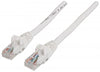 INTELLINET/Manhattan 341936 Network Cable, Cat6, UTP 1.5 ft. (0.5 m), White (20 Packs), Stock# 341936