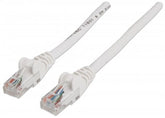 INTELLINET Network Cable, Cat6, UTP 1.5 ft. (0.5 m), White (30 Packs), Stock# 341936