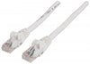 INTELLINET 341936 Network Cable, Cat6, UTP 1.5 ft. (0.5 m), White (10 Packs), Stock# 341936