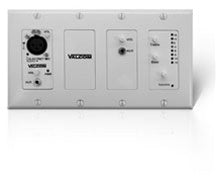 Valcom 4 Channel In-Wall Audio Mixer with Remote Input Module, White ~ Stock# V-9985-W ~ NEW