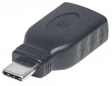 Manhattan SuperSpeed USB 3.2 Type-A to Type-C Adapter, Stock# 354646
