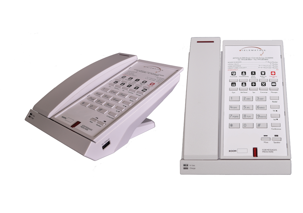 Telematrix 9700IP-MWD, 9700 Series USB 2.4GHz – VoIP Cordless Phone, 1 Line, Cool Gray, Part# 97V51324S10DU3