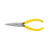 Klein Tools 7" Standard Long-Nose Pliers - Side-Cutting with Spring Stock# D203-7C