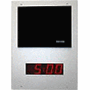 Valcom IP Talkback Speaker Faceplate Unit w/Digital Clock ~ Stock# VIP-429-D ~ NEW