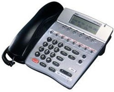DTR-8D-1(BK) TEL / NEC DTERM SERIES i Black Phone (Part# 780039) NEW