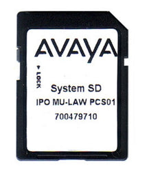 AVAYA IPO IP500 V2 SYSTEM SD CARD MU-LAW, Stock# LUC-700479710