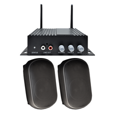 SPECO AACEK1B a-live Kit with AA1 Amp and SPCE5OB Speaker Bundle - Black, Part# AACEK1B