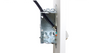 PRIMEX 2 Port Wall Plate, Angled, Part# 125-0984-WT