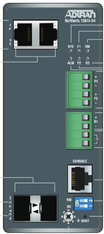 ADTRAN NETVANTA 1561i-04 SWITCH, Part# 17111561F1