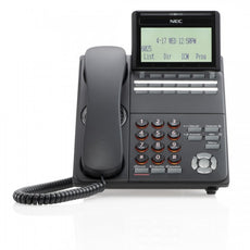 NEC DTK-12D-1 (BK)TEL 12-Button Black Digital Telephone for Univerge 9000 System Platforms, Part# BE118996