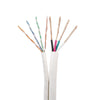 ABA Elite Data Sound Cat5E PVC CMR Cable, 14AWG/4C, 500ft, Part# C5E144WH