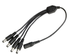 ENS Power Cord Splitter,2.1mm Plug,1 to 4, Part# CC6100-04