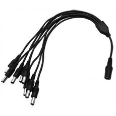 ENS Power Cord Splitter,2.1mm Plug,1 to 8, Part# CC6100-08
