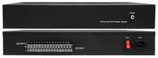 ENS Power Box 12V DC, 16CH, 20Amp; PTC(Resettable) Fuse; Part# CP1216-20A-1.5U