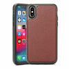 Rocstor Bliss Collection Case for iPhone X/XS, Genuine Leather - Burgundy, Part# CS0014-XXS
