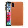 Rocstor Bliss Collection Case for iPhone XR, Genuine Leather, 2-in-1 Full Protection - Camel, Part# CS0016-XR
