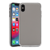 Rocstor Bliss Collection Case for iPhone XS Max, Genuine Leather, 2-in-1 Full Protection  - Light Grey, Part# CS0019-XSM